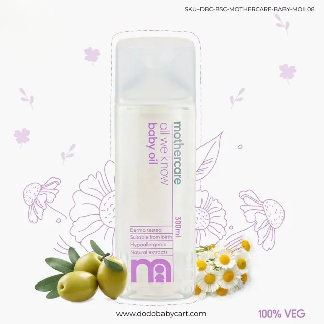 Mothercare All We Know Baby Massage Oil